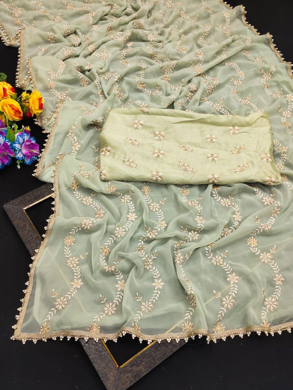 BT 3024 Georgette Party Wear Sarees Catalog
